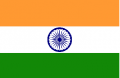 Indie, národní vlajka, Public Domain CCO, www.pixabay.com